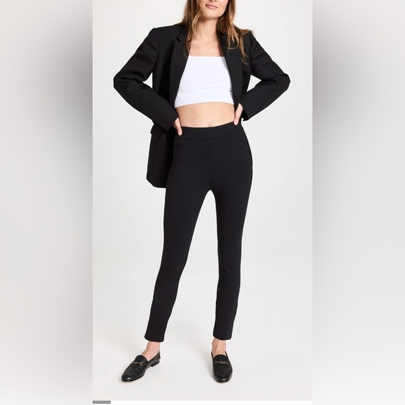 NEW Spanx The Perfect Black Pant Ankle Backseam Skinny In XS - Picture 1 of 10